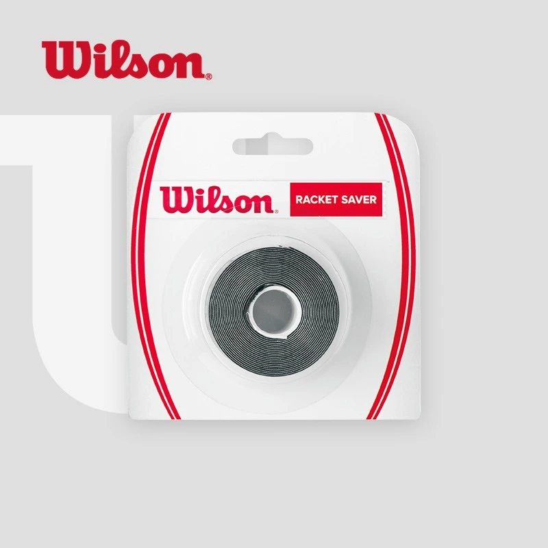 Wilson/威尔胜网球拍拍头贴 专业网球拍边框防护保护黑色优质