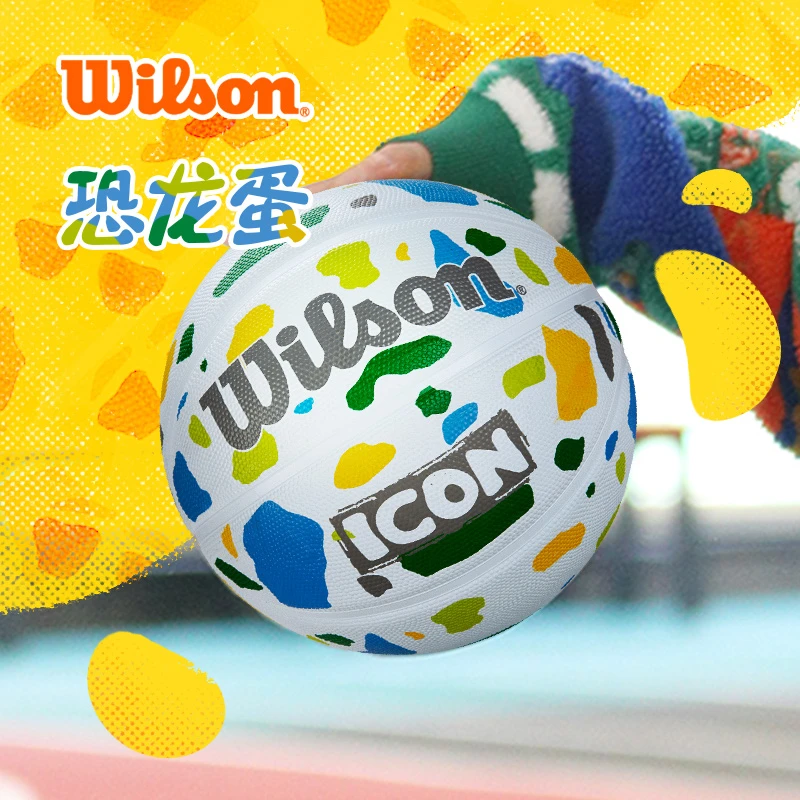 Wilson/威尔胜青少年儿童3号篮球5号篮球室内外训练耐磨室外专业