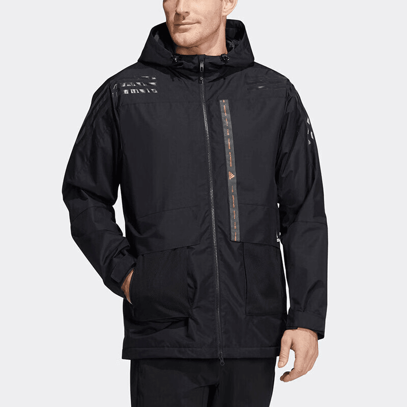 adidas阿迪达斯男装外套休闲舒适训练运动夹克HE7401