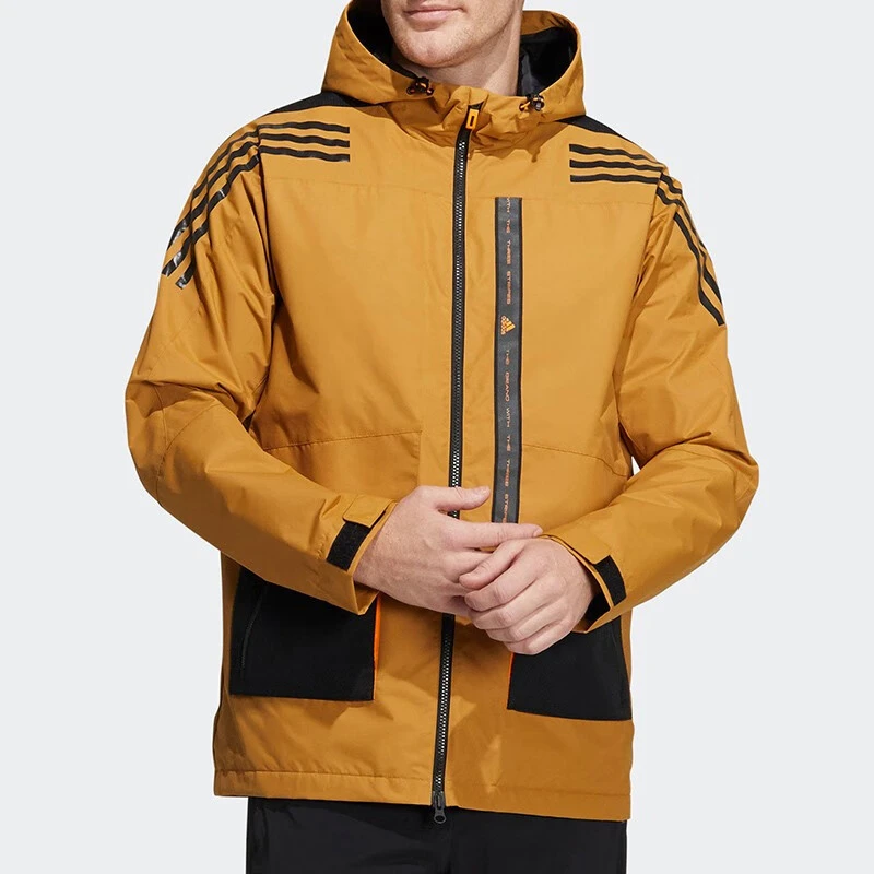adidasAdidas阿迪达斯 TH 99 COMM WVJK男子连帽梭织夹克HE7403