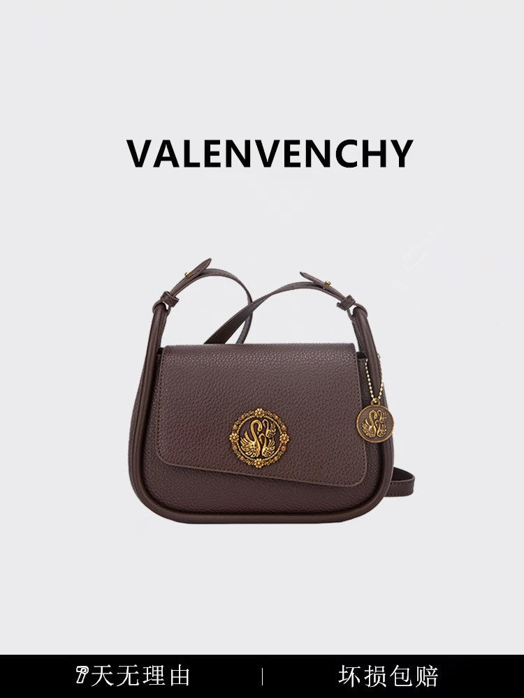 VALENVENCHY/华伦曼祺 时尚百搭复古潮流单肩包轻奢斜挎包