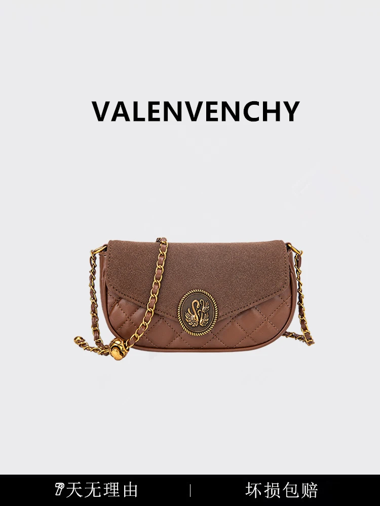 VALENVENCHY/华伦曼祺 2023新款秋冬百搭斜挎包时尚小众单肩包
