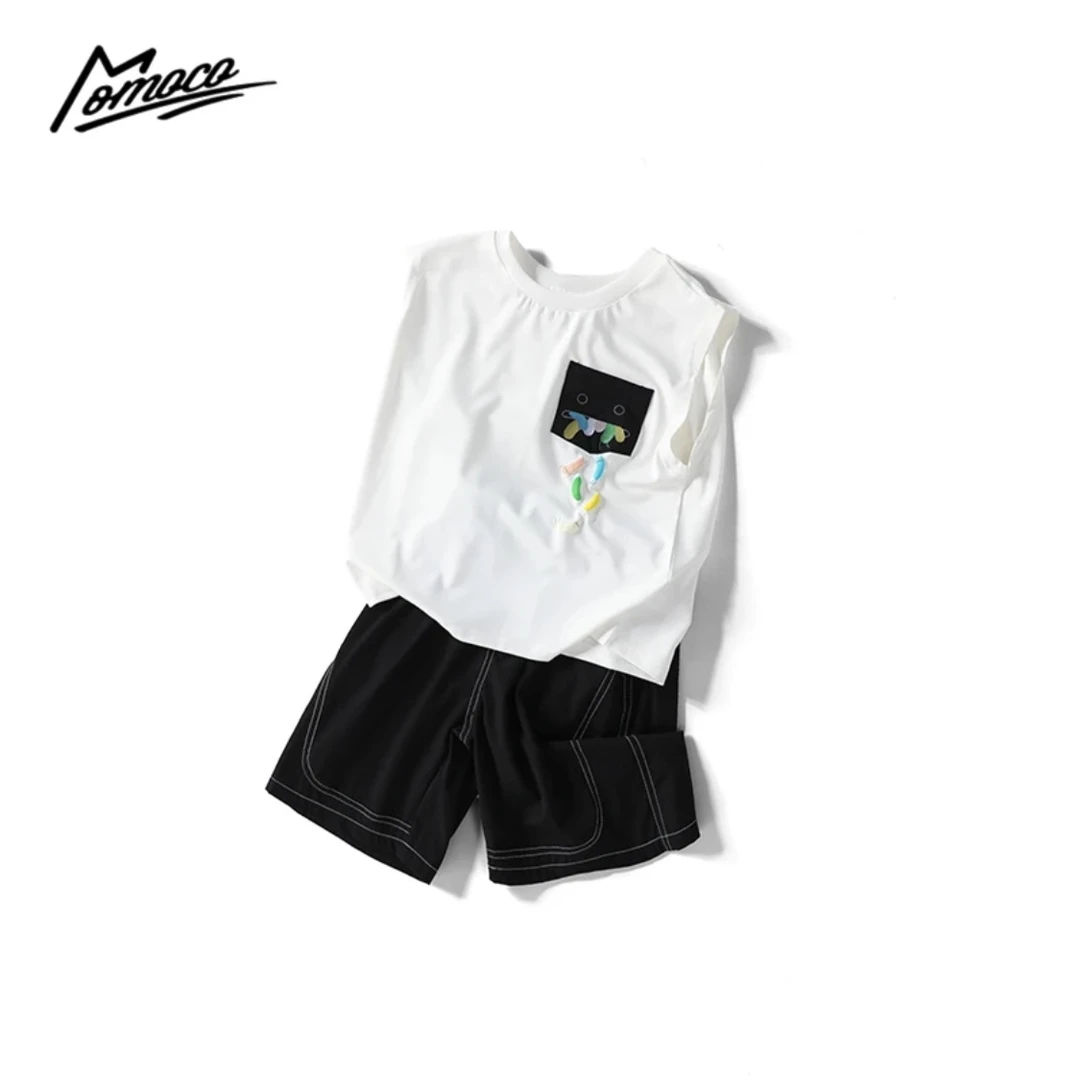 MOMOCO男童夏季休闲凉感速干两件套75280580011