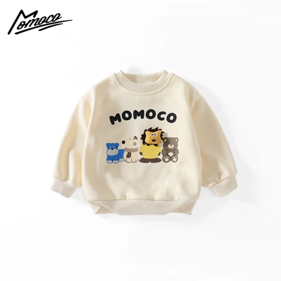 MOMOCO男童冬季印花玩偶时尚百搭卫衣75430232063
