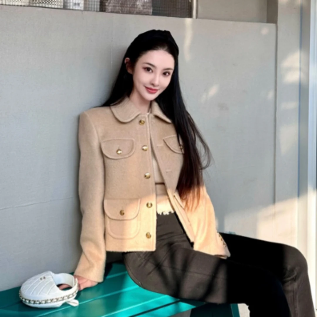 Celine 23fw爆款凯旋门小香风外套/34码/全新原吊 公价3.4w/28053