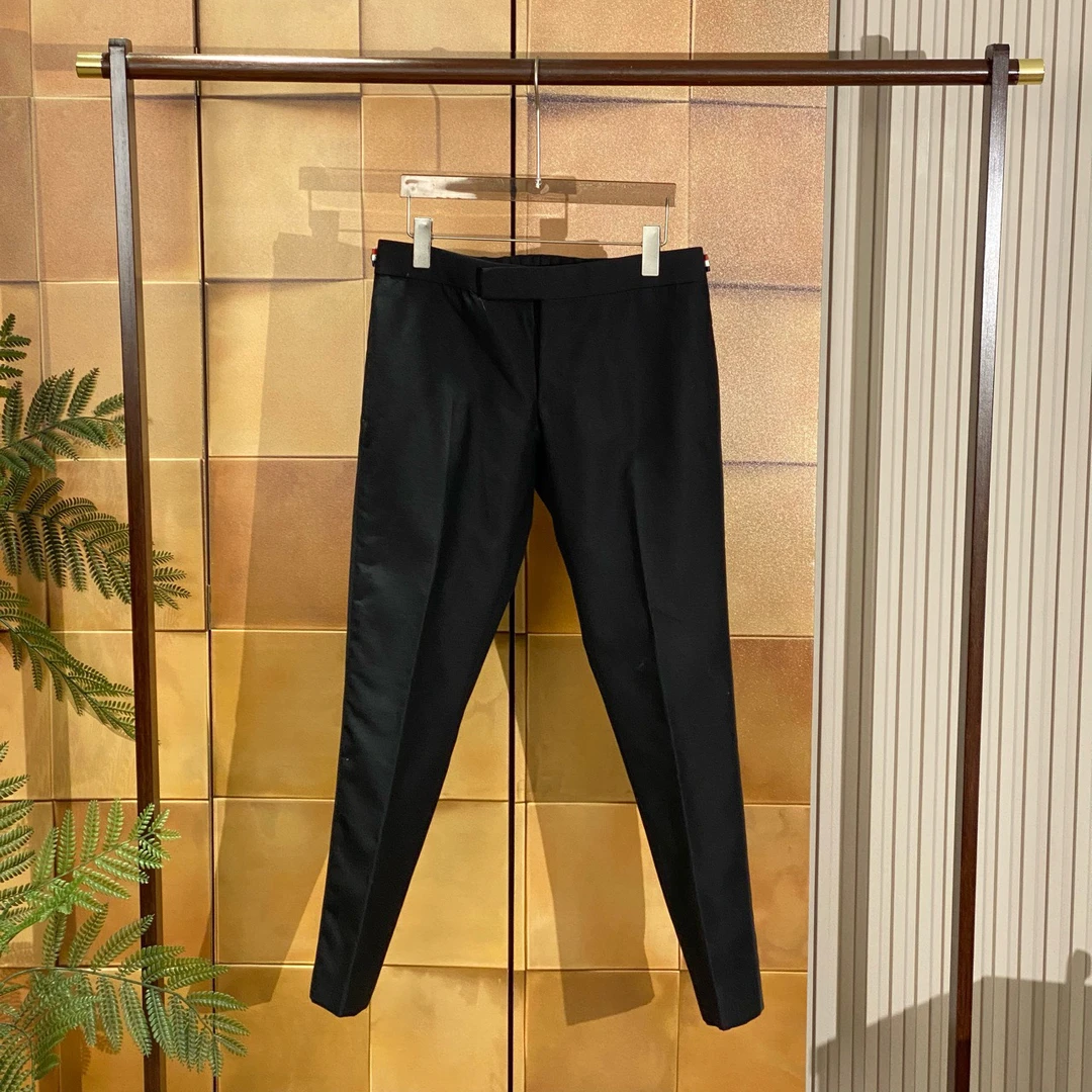 Thom Browne 黑色羊毛西装裤/2码/99新/26772
