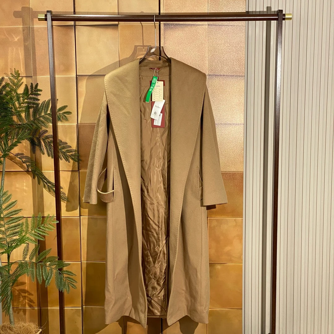 MaxMara 爆款驼色羊绒大衣/40码/全新原吊/25360