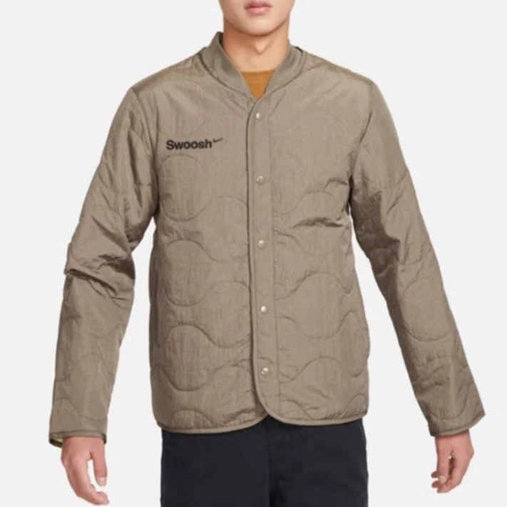 Nike耐克秋冬防风保暖运动棉服休闲棒球服夹克外套FB1909 R