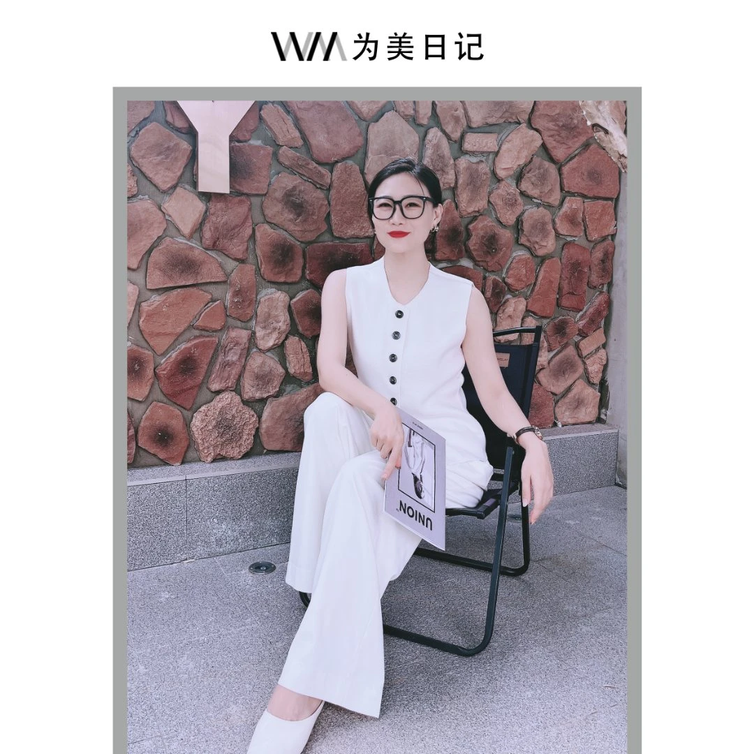 【为美日记】美羊羊针织马甲2023夏季早秋新款气质时尚百搭显瘦马甲