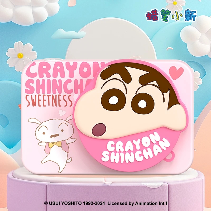 蜡笔小新时光相机正版联名周边可爱卡通ccd相机学生闺蜜情侣礼物