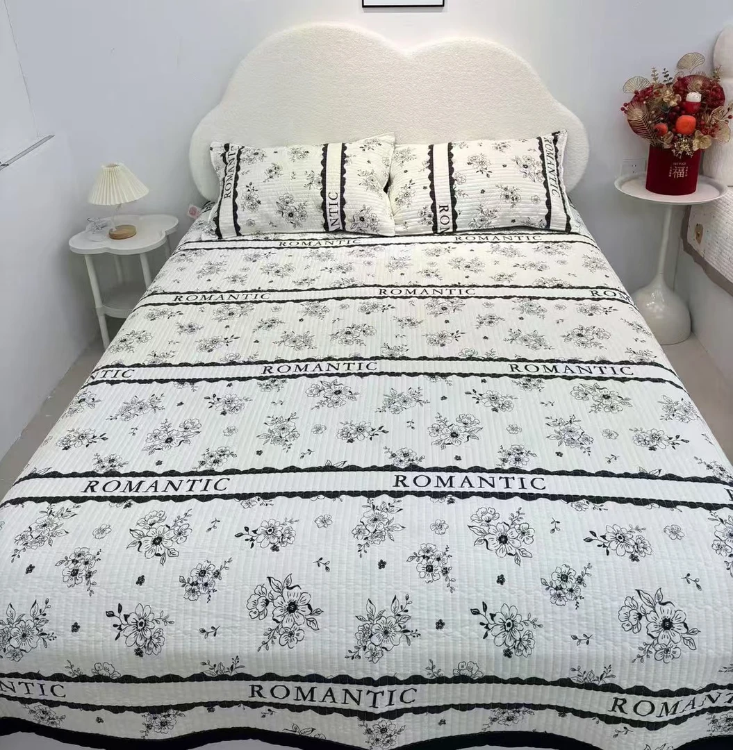 床盖 新疆包邮 A类母婴水洗棉床盖四季(无枕套）