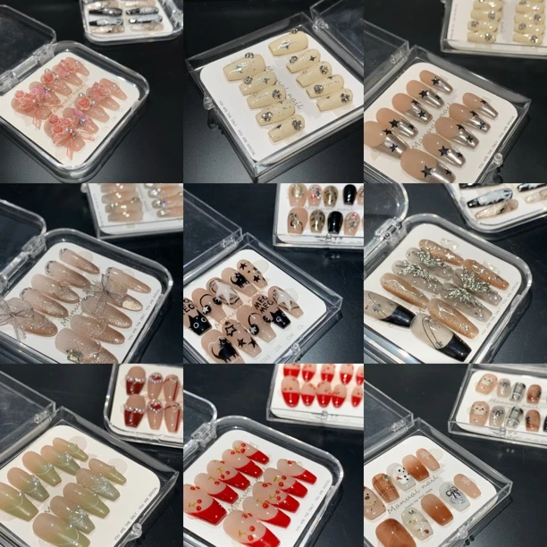 【过款】纯手工穿戴甲时尚网红款  默认微瑕