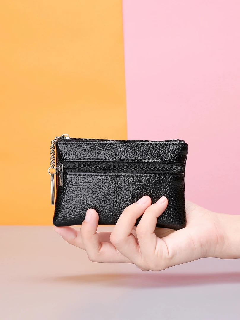 真皮福利品小包包手慢无休闲百搭时尚经典复古女款零钱包女