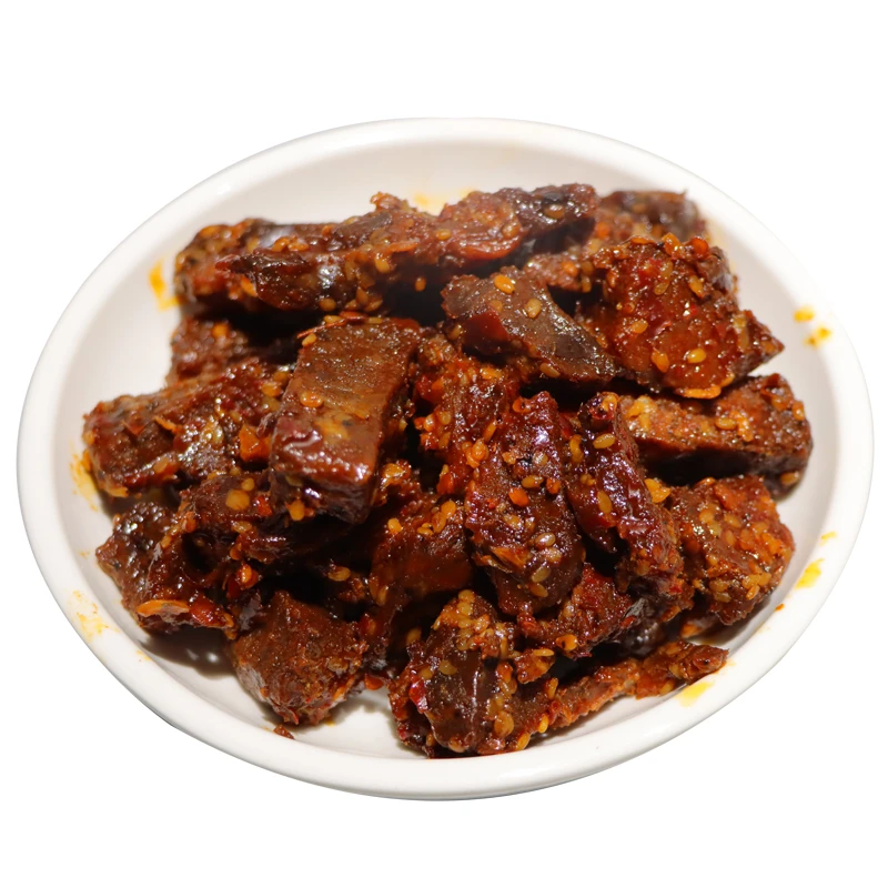 清真食品手撕牛肉干麻辣肉条单独小包装熟食真空开袋即食卤肉零食