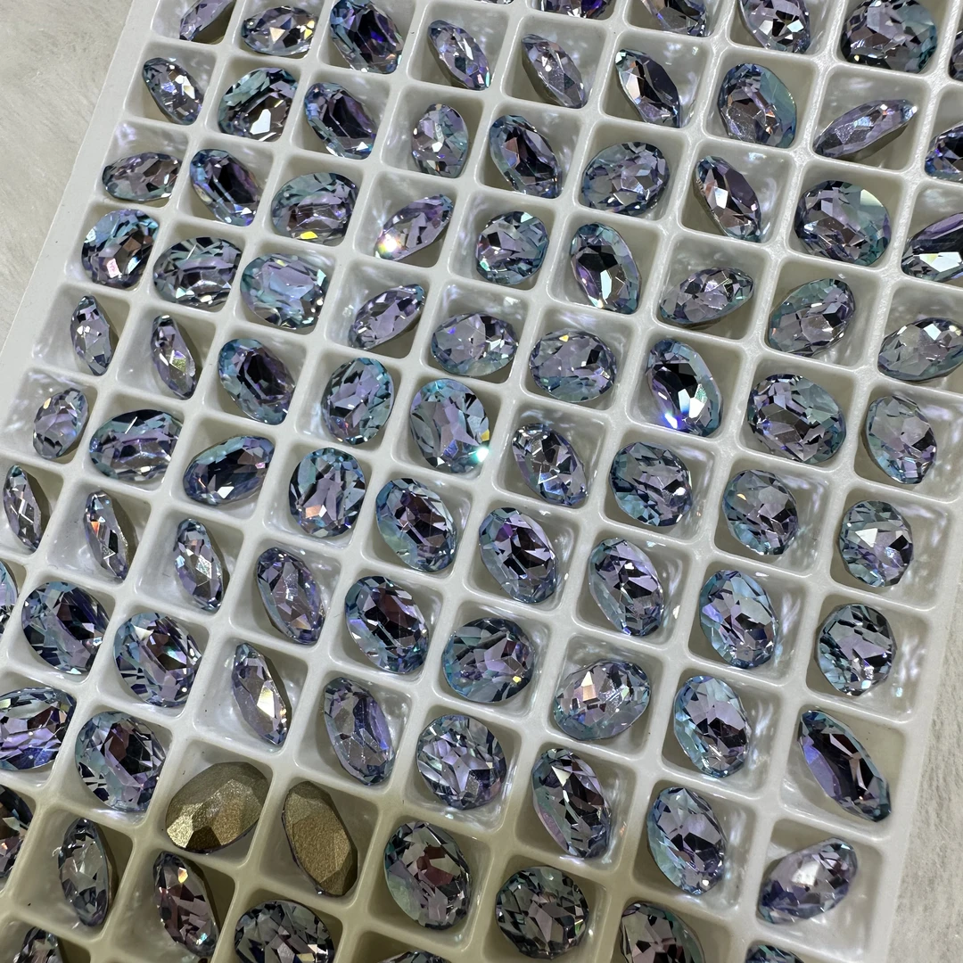 瑶哥定制-1:1进口K9粉变蓝6X8鸽子蛋（2颗）