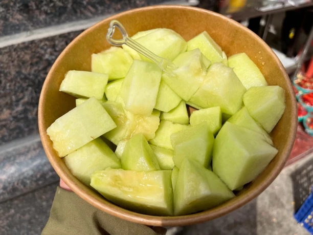 网纹冰淇凌蜜瓜（现切500克一份）