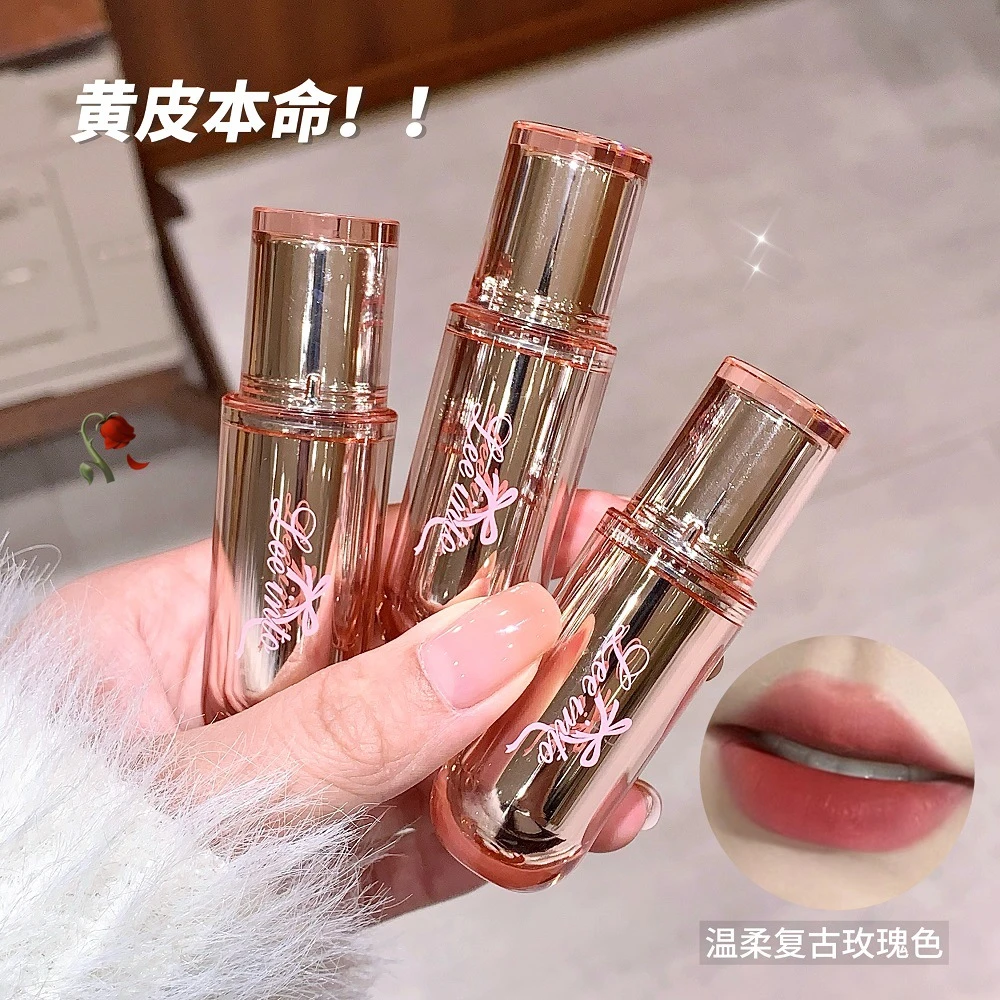 LEEINTO如慕丝绒柔雾唇釉哑光素颜显白不拔干浓郁显色持妆女唇彩