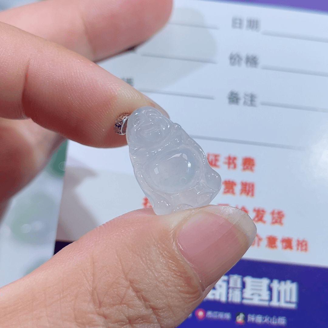 【闪购商品】翡翠颈饰未镶嵌站佛