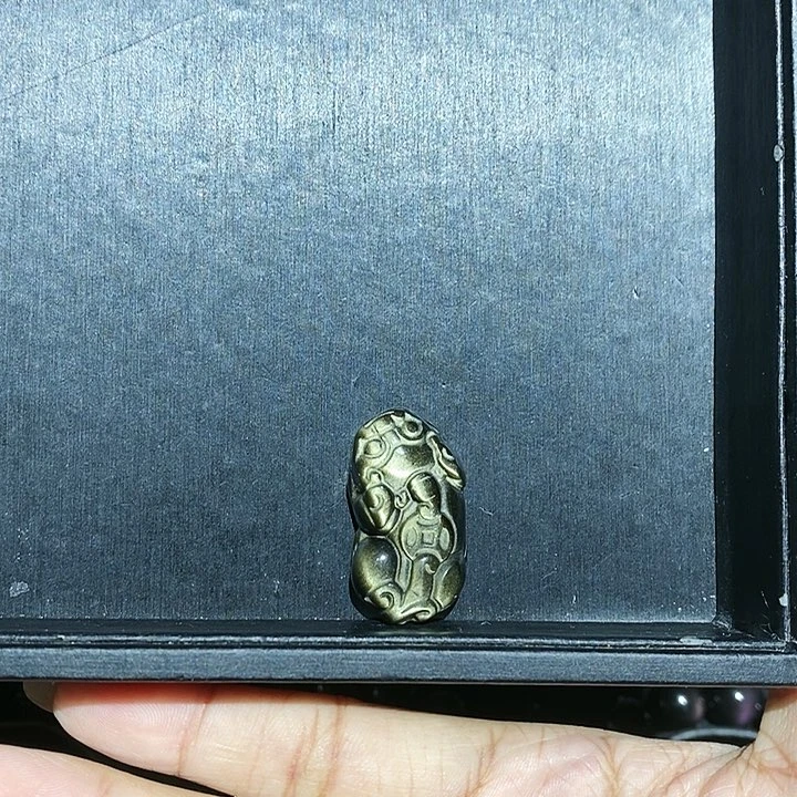 黑曜岩珠宝奇石未镶嵌杨*