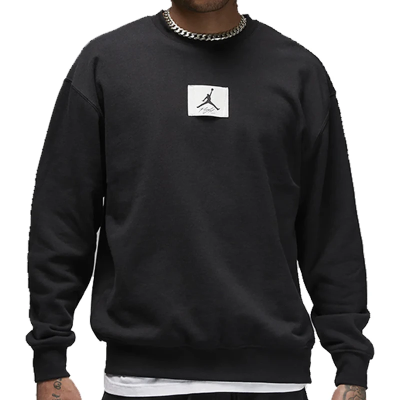 【滔搏联动】nike男子ASM J ESSSTMT FLC CREW针织套头衫FB6935-010