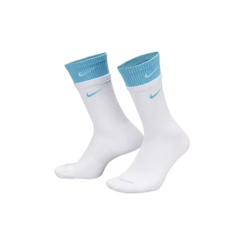 ★精选★Nike耐克Everyday Plus舒适中筒运动袜(1双)DD2795-103