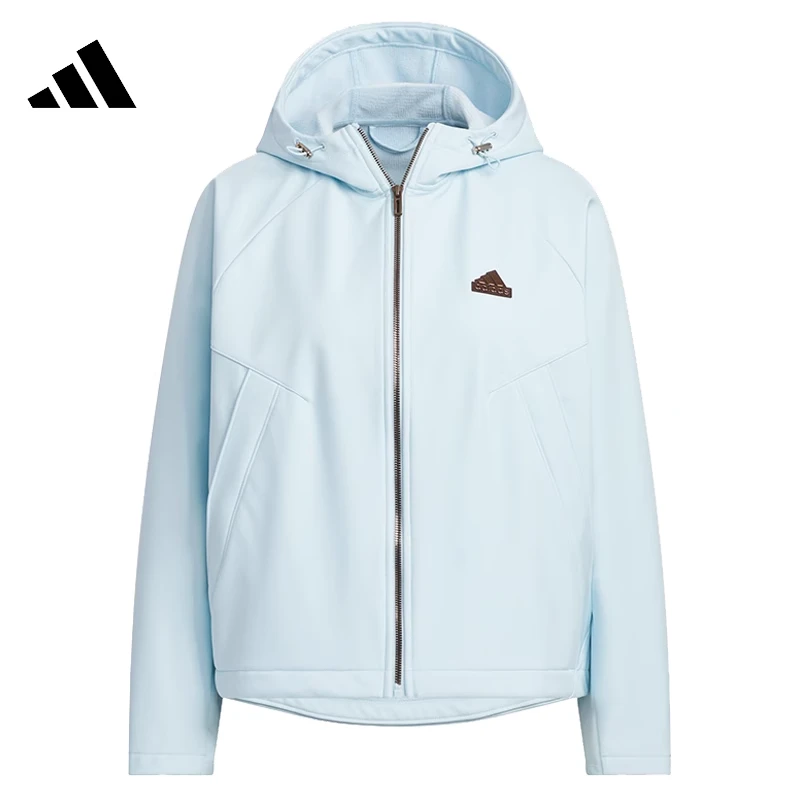 【滔搏联动】adidas阿迪达斯女子MW SSHELL HD JK梭织外套JX6832