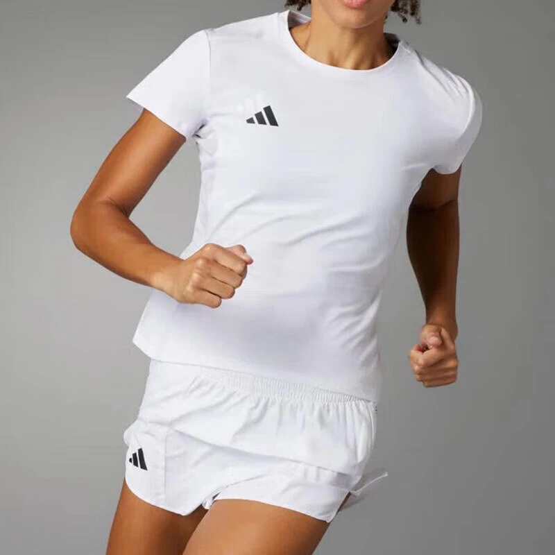 【滔搏联动】adidas女子休闲健身训练短袖T恤 IN1173