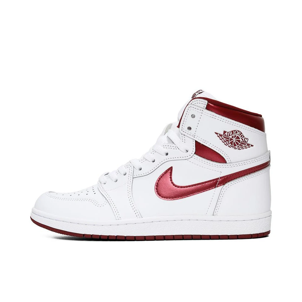【滔搏联动】nike男子AIR JORDAN 1 HI 85高帮红白休闲鞋BQ4422-161
