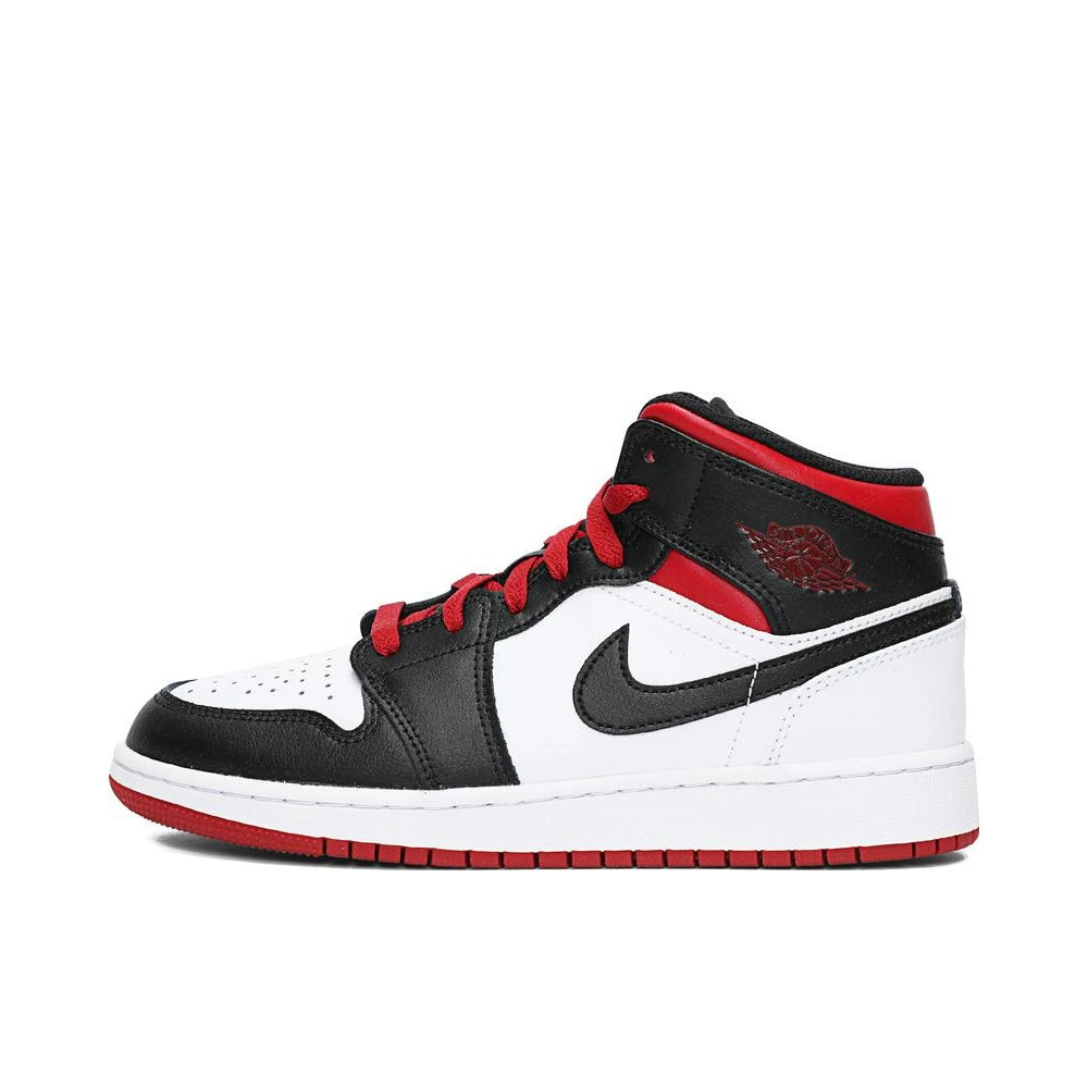 【滔搏联动】nike耐克男大童AIR JORDAN 1 MID 篮球鞋DQ8423-106