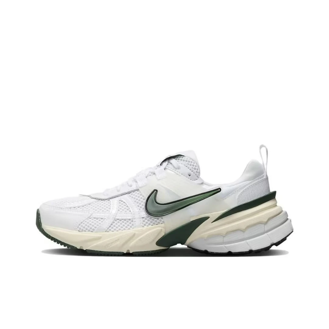 Nike耐克女子 W NIKE V2K RUN白绿低帮复古休闲跑步鞋FD0736-101