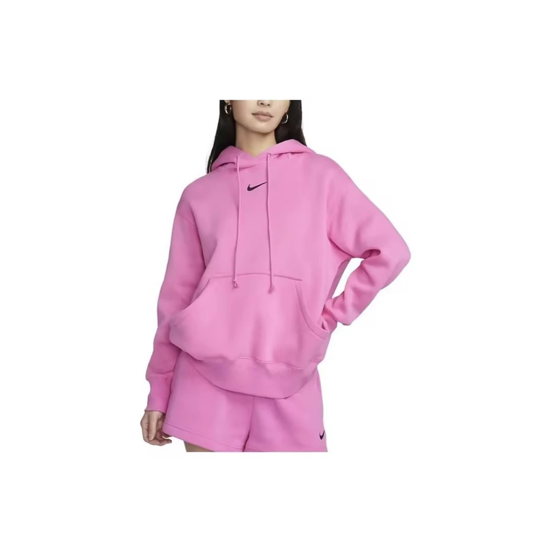 【滔搏联动】NIKE耐克女子AS W NSW PHNX FLC 针织套头衫DQ5861-675