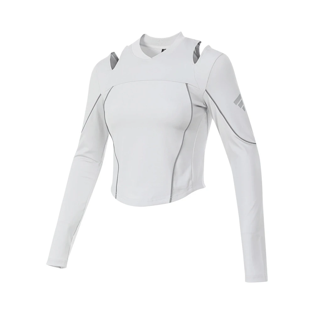 【滔搏联动】adidas阿迪达斯女子FUSTL LS TEE圆领T恤JJ1085