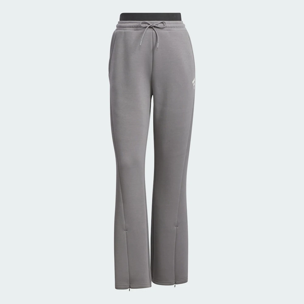 【滔搏联动】阿迪达斯女款秋冬户外阔腿太空棉撞色运动休闲裤JM6227