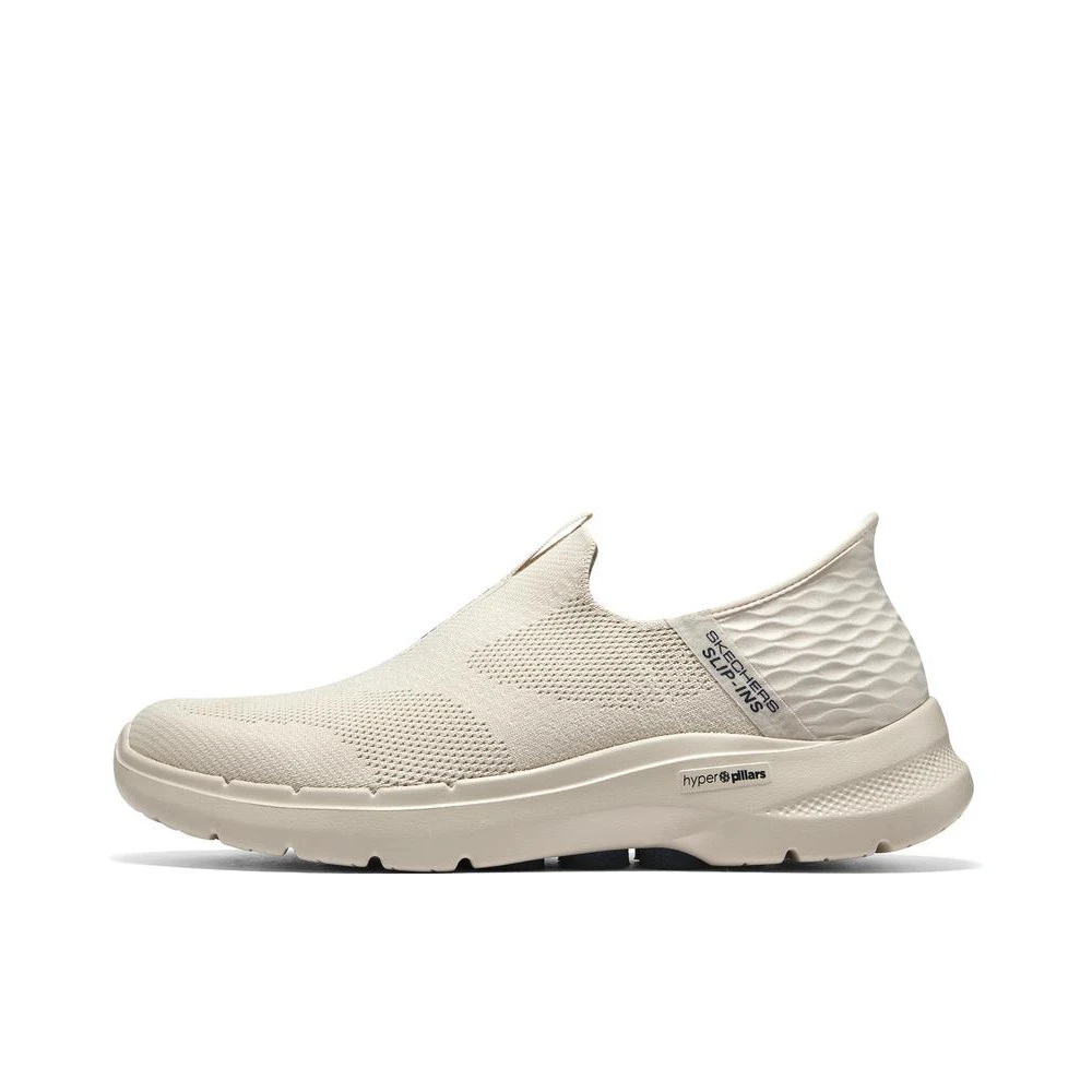 【滔搏联动】SKECHERS斯凯奇男子GO WALK 6运动休闲鞋216278-NAT