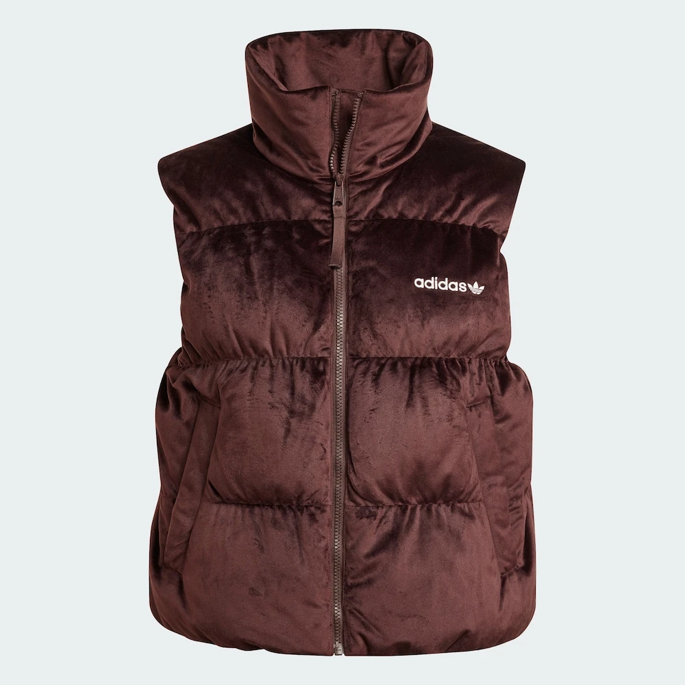 【滔搏联动】阿迪达斯Adidas女款保暖运动宽松羽绒背心马甲IW8388