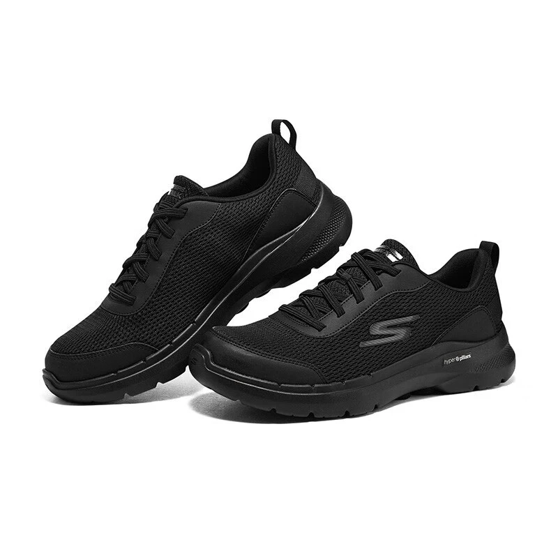 【滔搏联动】SKECHERS斯凯奇 男子GO WALK 6运动休闲鞋216625-BBK
