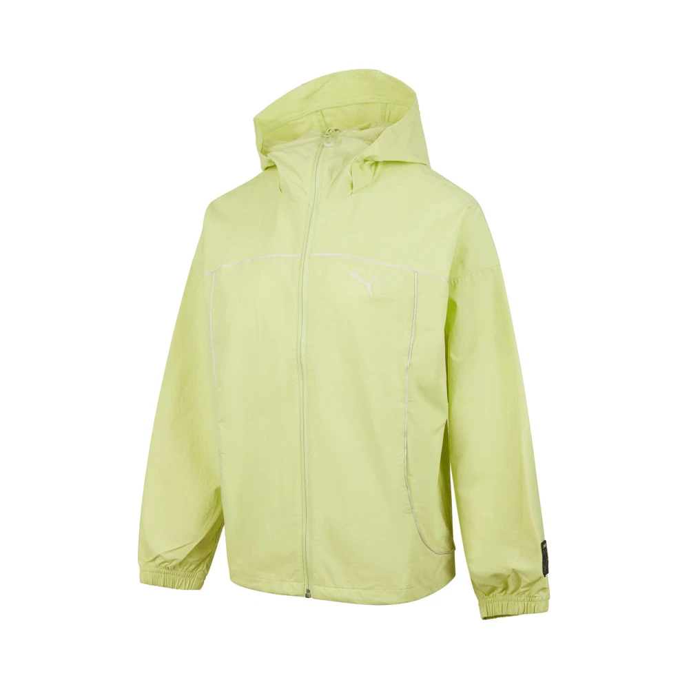 【滔搏联动】puma彪马女子绿色梭织连帽外套62876335