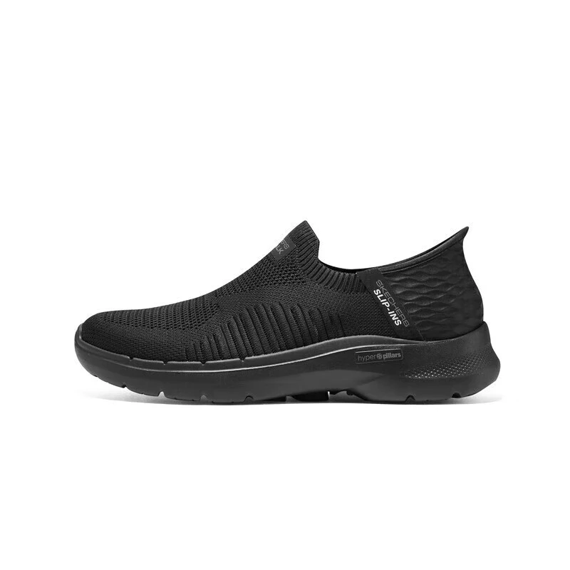 【滔搏联动】SKECHERS斯凯奇男子GO WALK 6运动休闲鞋894235-BBK