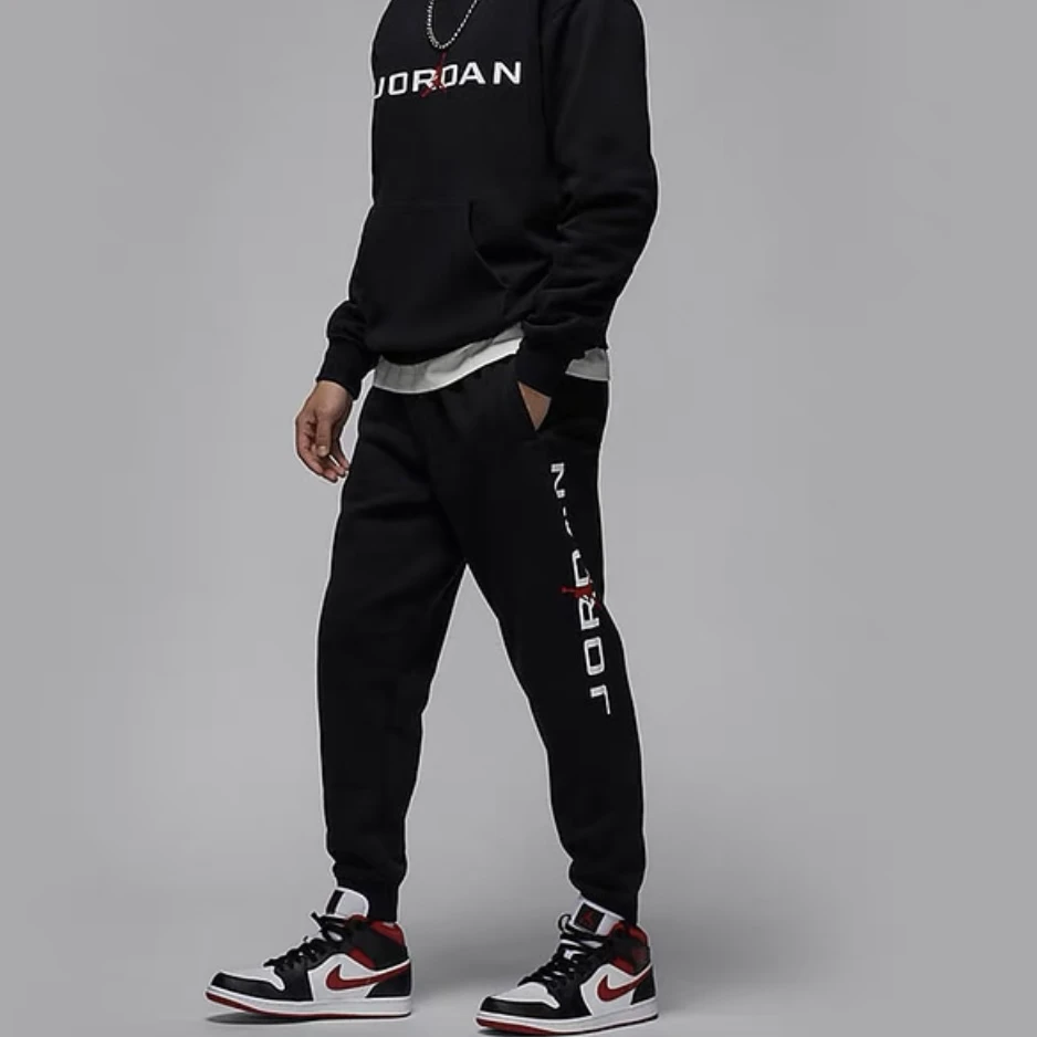 【滔搏联动】NIKE/耐克男子秋冬加绒收口休闲长裤 HQ4646-010