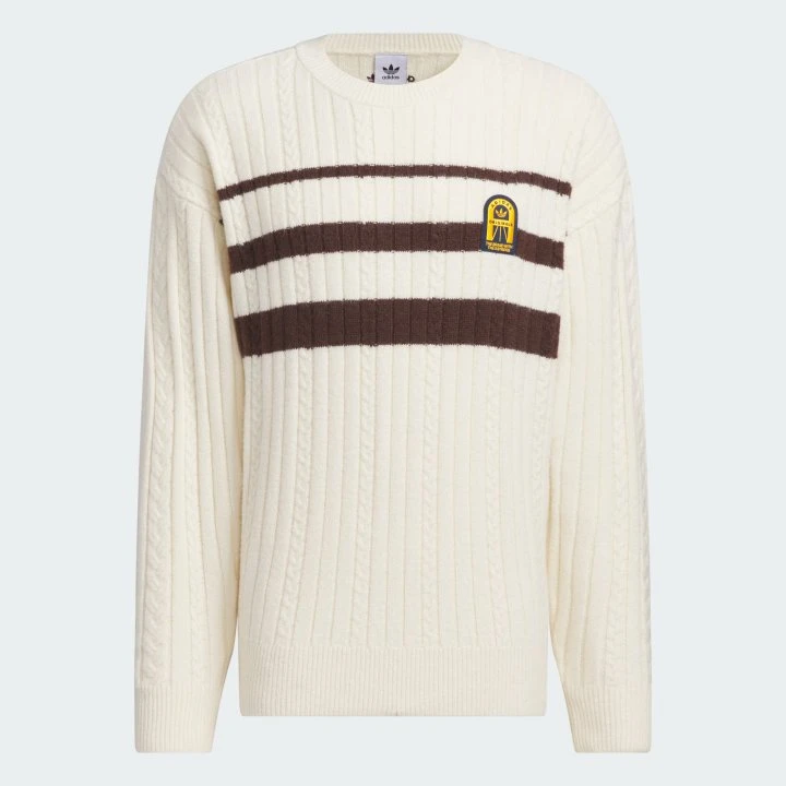 【滔搏联动】adidas阿迪达斯中性UNI KNIT PULLOV针织线衫JC6850