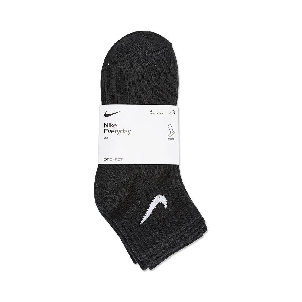 【滔搏联动】NIKE耐克中性UEVERYDAY LTWT ANKLE 3PR袜子SX7677-010