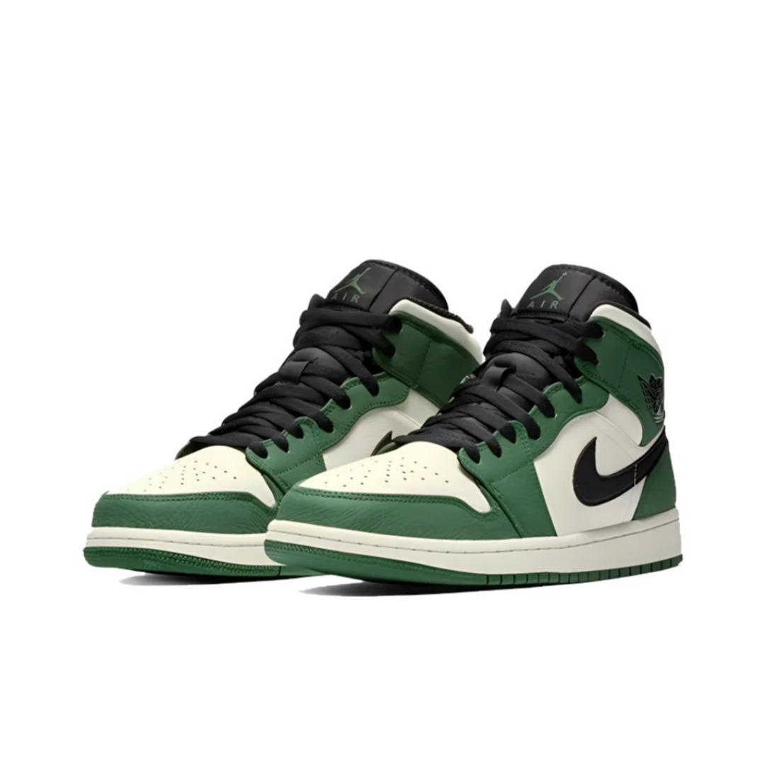 【滔搏联动】NIKE耐克男子Air Jordan 1 Mid 复古休闲鞋852542-301