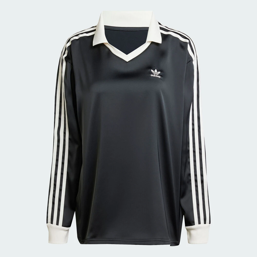【滔搏联动】adidas Originals阿迪三叶草女子LSPOLO套头衫IR6099