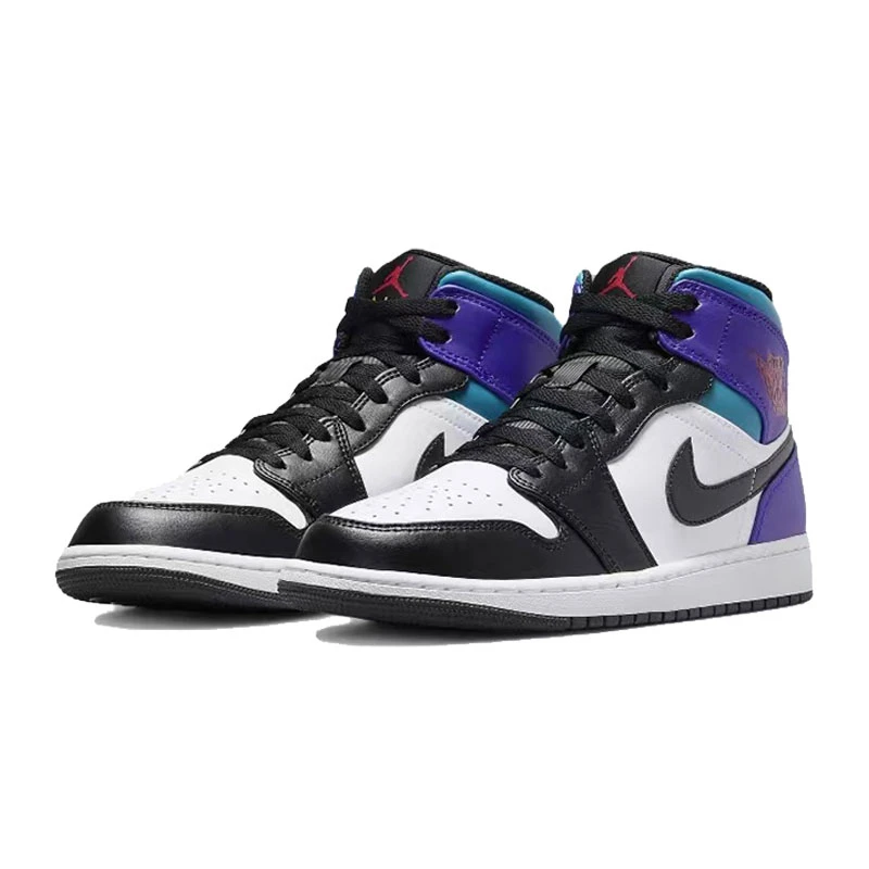 【滔搏联动】nike耐克男子 AIR JORDAN 1 MID 时尚篮球鞋DQ8426-154