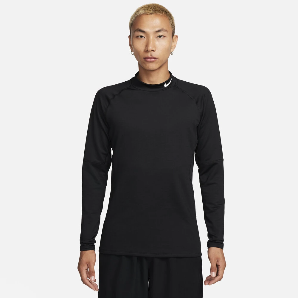 【滔搏联动】NIKE男子 M NP TOP WARM LS MOCKPRO长袖T恤FB8516-010