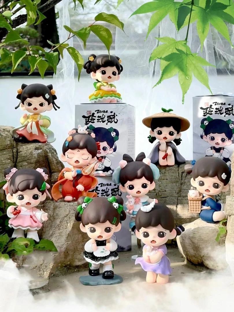 【拆盒】大鱼吃小鱼正版萌粒盲盒欧labubu