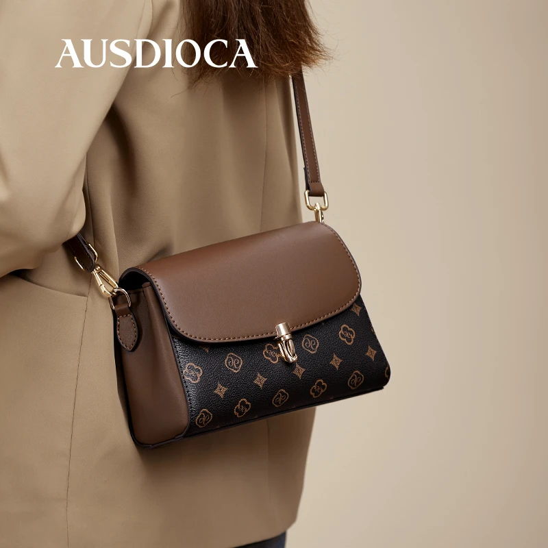 包包女2025新款高级感小挎包休闲百搭小方包中年妈妈包女士斜挎包