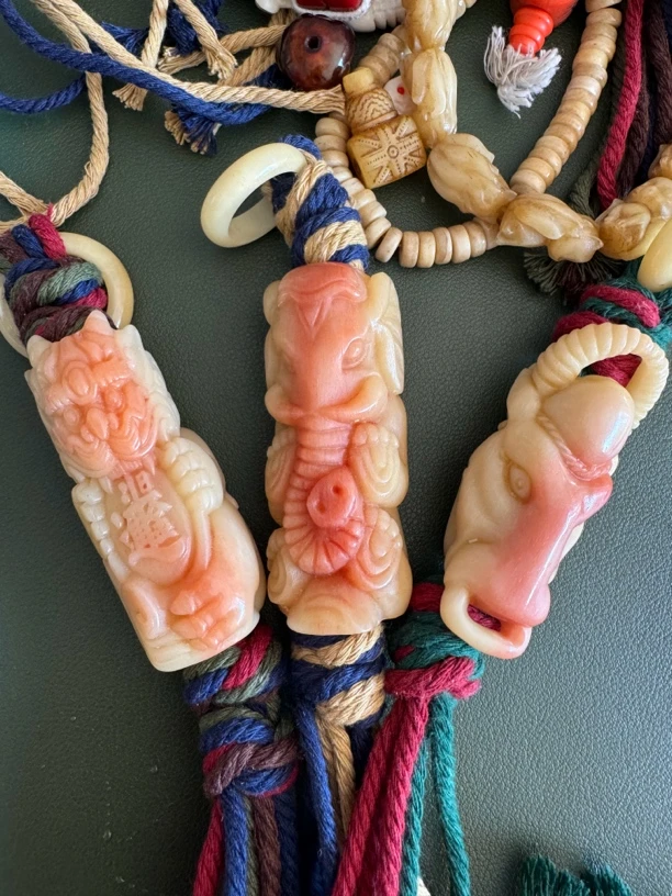 牙骨斋 文玩 手把件 吊坠