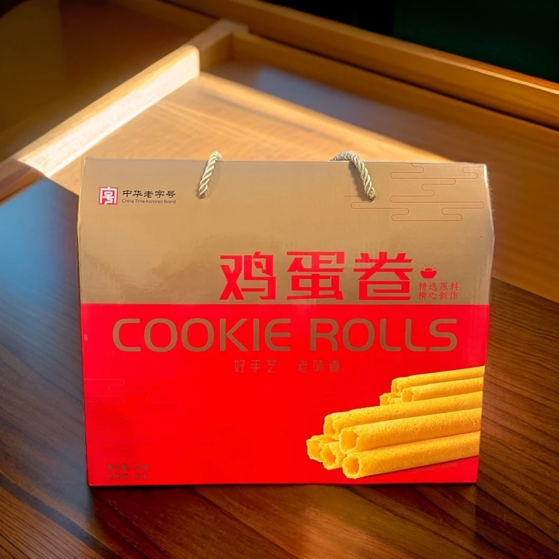 【保质期至25.1月以后】原味鸡蛋卷700g*1休闲零食礼盒装