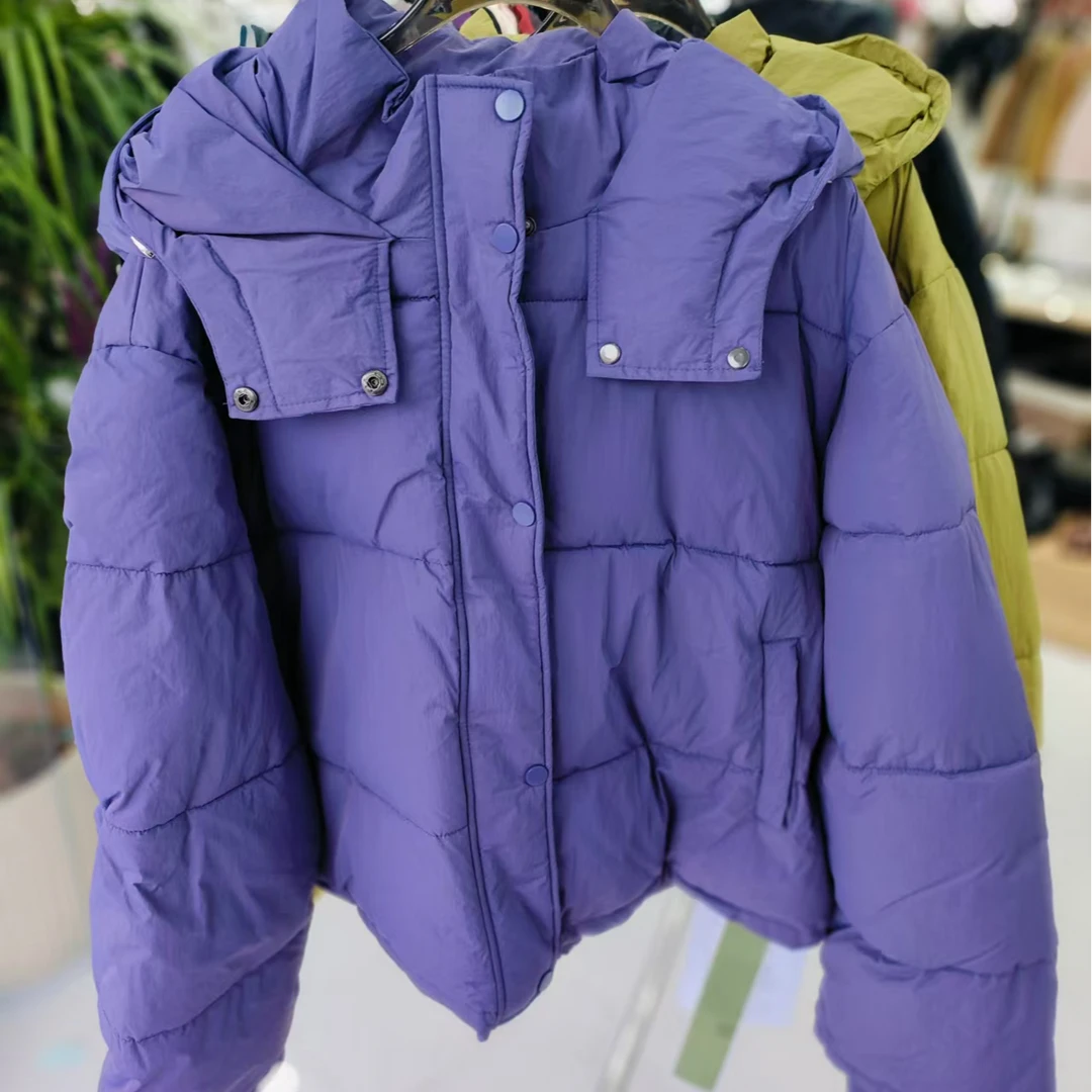 15099大码宽松百搭休闲棉服